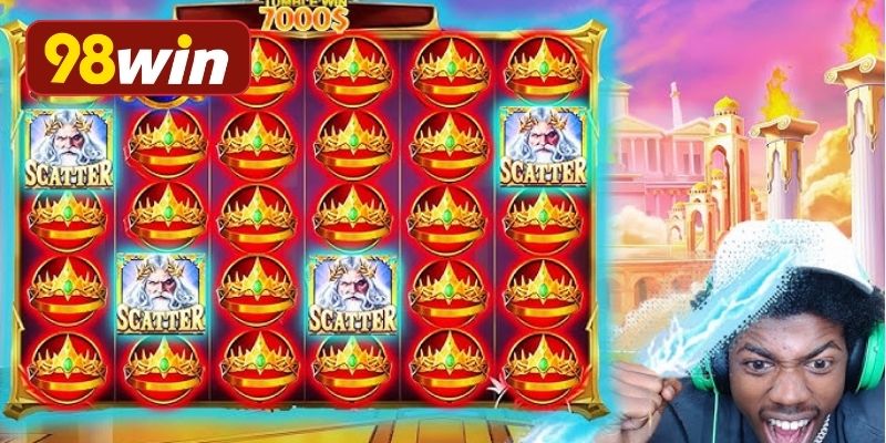 Giao diện Gates of Olympus với thần Zeus uy nghiêm