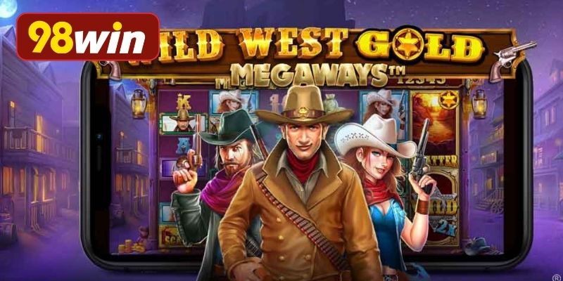 Giao diện Wild West Gold slot từ Pragmatic Play